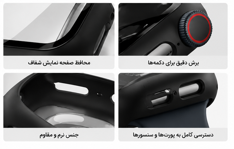 کاور و محافظ صفحه نمایش اپل واچ - تصویر 4