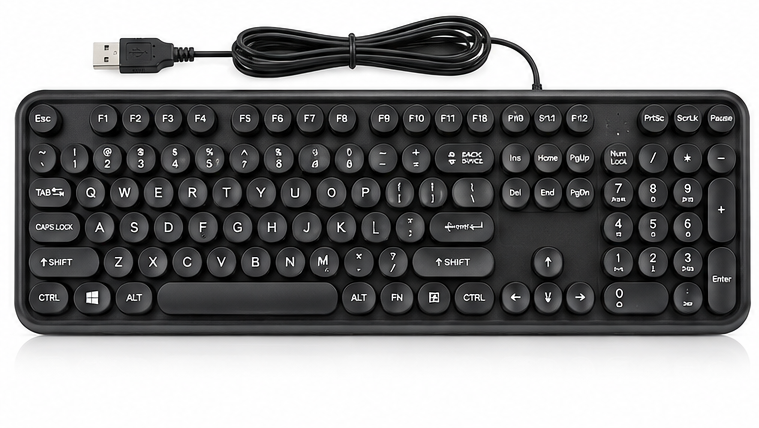 کیبورد سیمی میدیو مدل KB-8 - تصویر 3